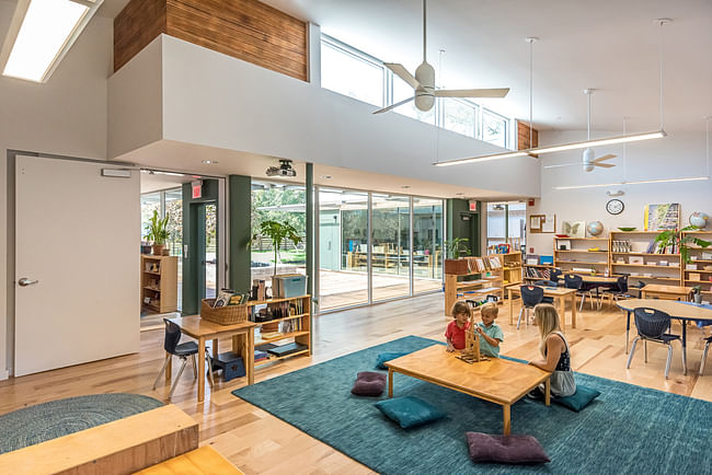 Khabele Elementary Expansion in Austin, TX by Derrington Building Studio; Photo: Peter Molick Photography 
