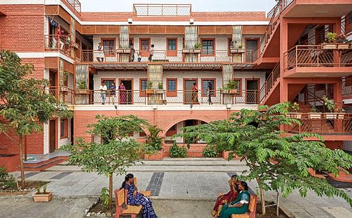 The Sanjaynagar initiative provides climate-resilient, sustainable homes to 298 families, uplifting generations out of poverty and improving their health and wellbeing.Photo credit: Rajesh Vora