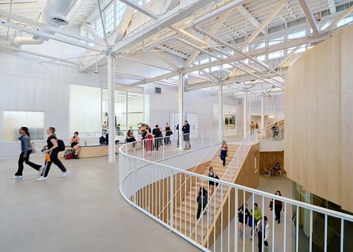Sandi Simon Center for Dance at Chapman University by Lorcan O'Herlihy Architects [LOHA]. Image credit: Eric Staudenmaier