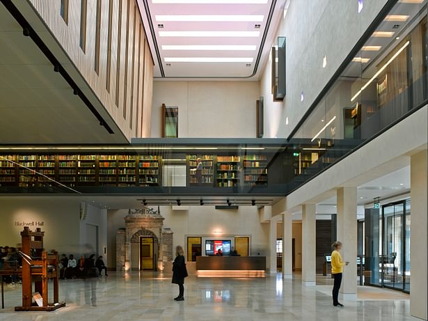Weston Library - View of Blackwell Hall