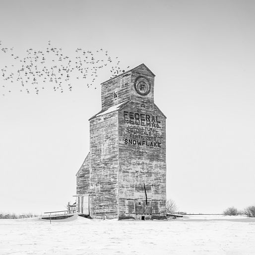An old grain elevator with birds nesting in it © Marc Koegel, Canada, Shortlist, Professional competition, Architecture & Design, Sony World Photography Awards 2024