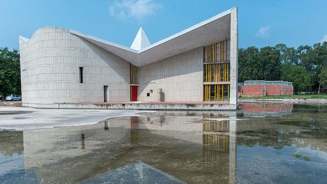 The Gandhi Bhavan at Punjab University was designed by Le Corbusier’s cousin, Pierre Jeanneret (Credit: François-Olivier Dommergues / Alamy Stock Photo)