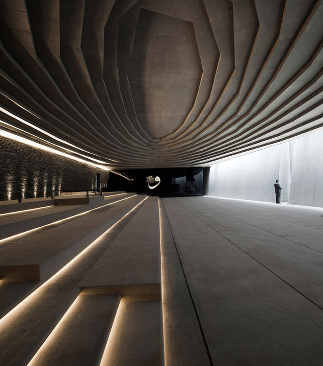 Sancaklar Mosque in Istanbul, Turkey by EAA - Emre Arolat Architects. Photo- Thomas Mayer.