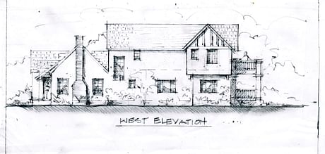 west elevation 