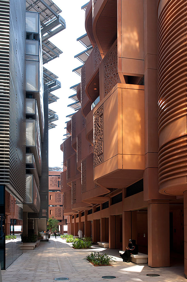 Masdar Institute in Masdar City, Abu Dhabi, United Arab Emirates (Photo: Nigel Young)