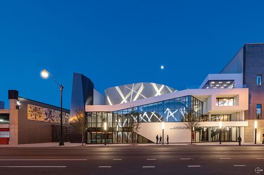 Steppenwolf Theatre Campus Expansion by Adrian Smith + Gordon Gill Architecture. Photo: James Steinkamp