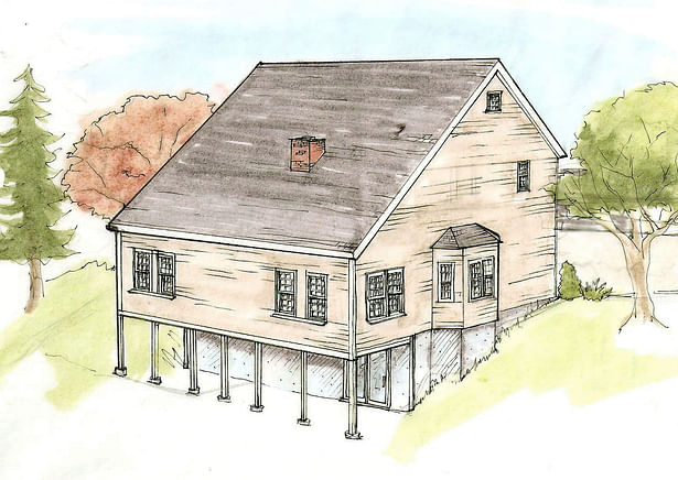 Perspective of Home Addition: Prismacolor