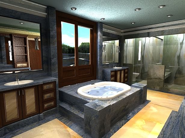 Master Bathroom ( 3D Studio )
