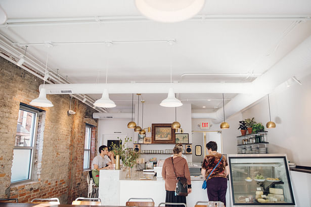 Spencer front counter and bar. Synecdoche Design (photo by Cat Buswell)