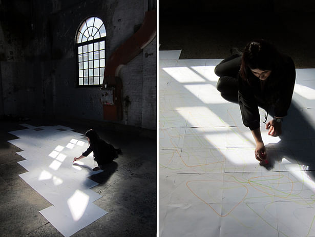 Mapping light at the CarriageWorks