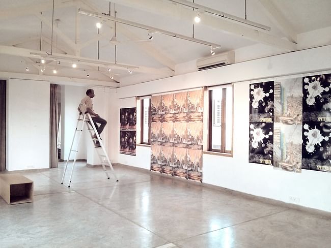 Mumbai Anthropocene pop-up exhibit at Studio X