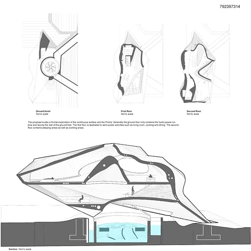 Overall Winning project, 'Integrated Apparatus', by Massimiliano Orzi. 