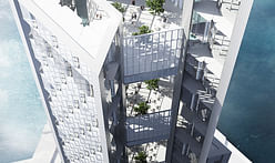 Cloud-harvesting skyscraper: renderings of proposed new sustainable Tokyo development