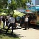 Food truck, Dallas Arts District via Larry Speck.