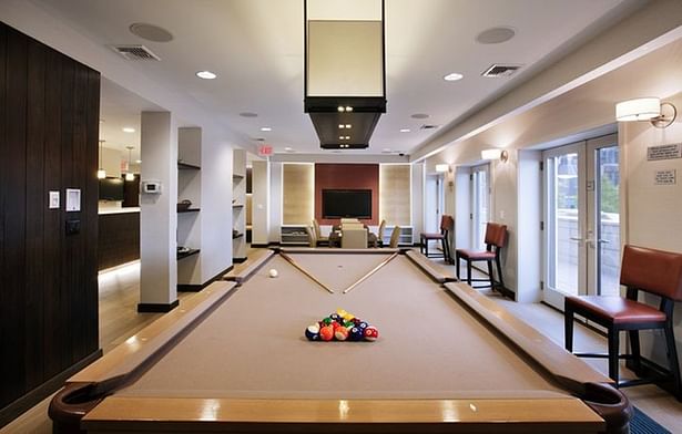 GAME ROOM AT THE CLUB
