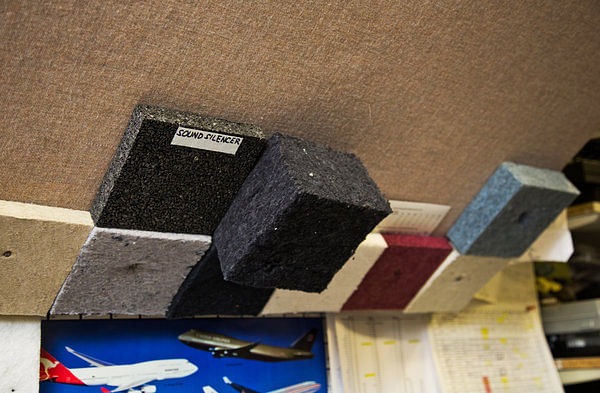 Materials being studied in Acoustilog lab - Credit Pablo Enriquez for The New York Times