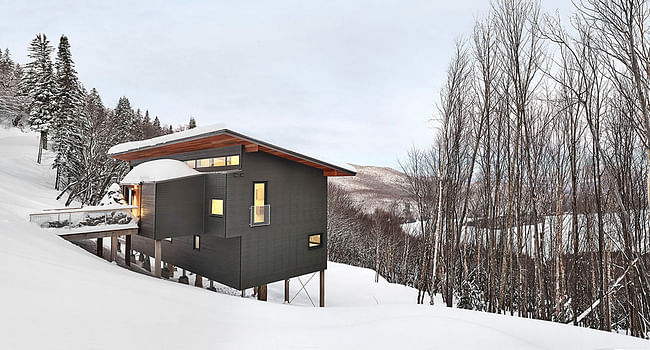 Laurentian Ski Chalet in St. Donat, Canada by RobitailleCurtis