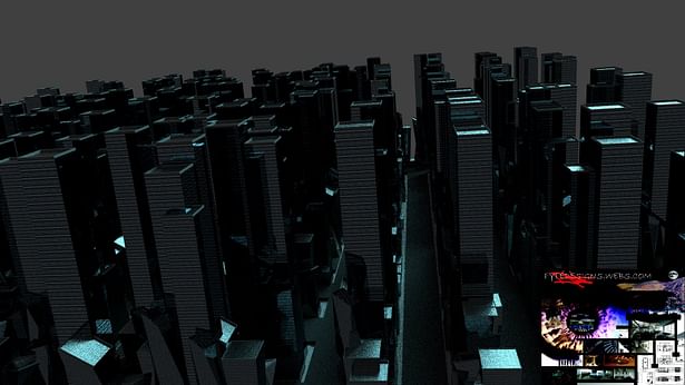 City Animation in Blender