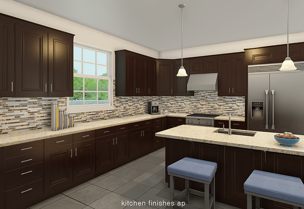 Kitchen finishes application