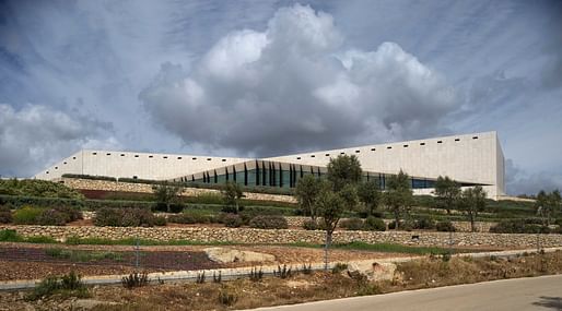 Main view of the Palestinian Museum, Birzeit, Palestine. Photo © Aga Khan Trust for Culture / Cemal Emden.
