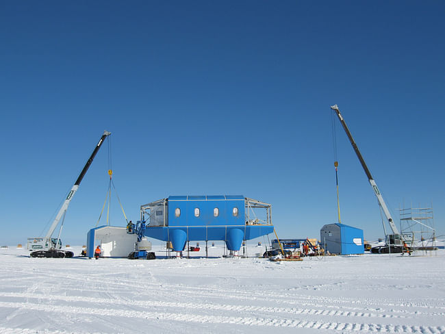 Shortlisted: The Halley VI Antarctic Research Center, Antarctica; Photo: AECOM