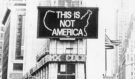 A Lost Cause? Alfredo Jaar’s “A Logo for America” Coming to Times