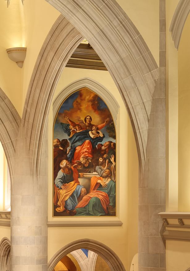 Blessed Sacrament Cathedral New Mural Design, Creation, and Installation