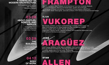 Get Lectured: NYIT, Spring '17