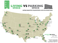 "Graphing Parking" charts out of whack U.S. minimum parking regulations