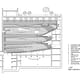 Section drawing of the main auditorium.