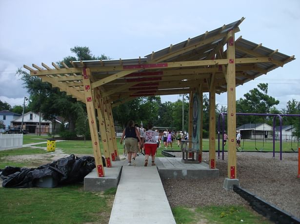 Inspiration for the carport/shade structure/PV structure