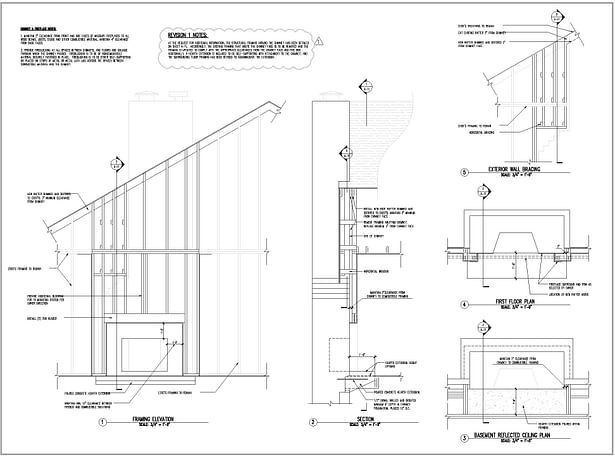 Hunterdon County Residence - Framing Details