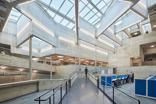 The restoration of Berkeley's Bakar BioEnginuity Hub led by MBH Architects was a 2023 Modernism in America Awards winner. The 2024 edition is now open for entries (details below). Image: Bruce Damonte.