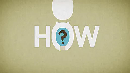 Still from the Reinvent the Toilet initiative video
