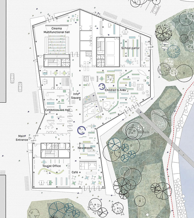 Ground floor plan (Image: schmidt hammer lassen architects)