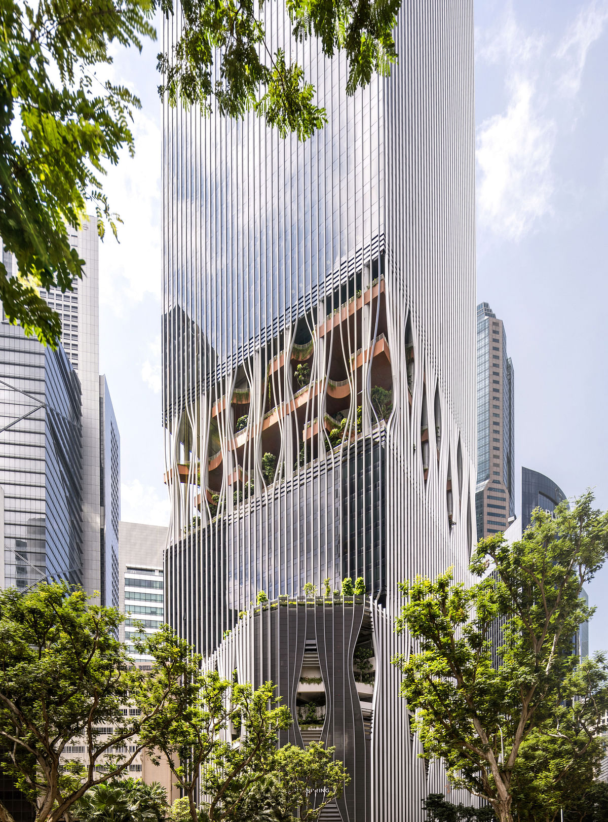 Singapore's CapitaSpring tower captures top honors as the 2024/25 International High-Rise Award winner