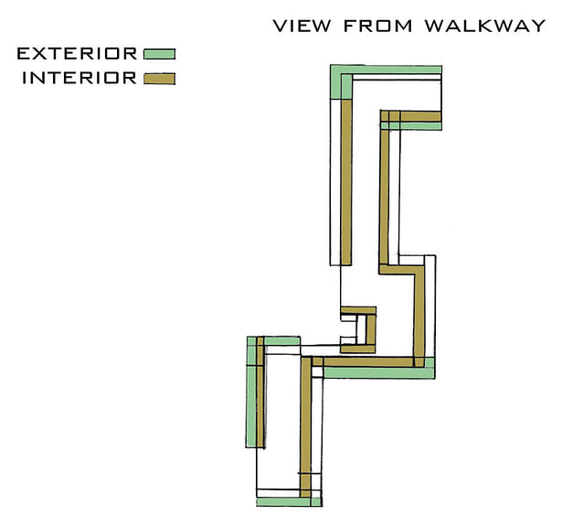 View From Walkway Diagram