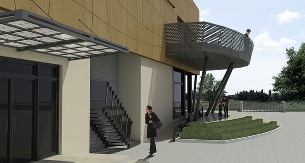 3d perspective of the project