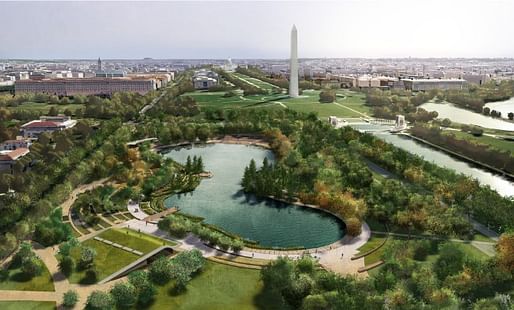 Nelson Byrd Woltz Landscape Architect + Paul Murdoch Architects for Constitution Gardens