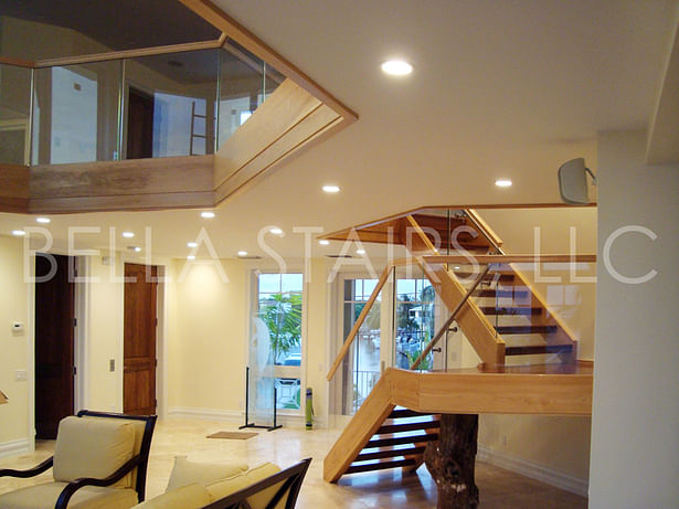 All Glass Railings and Stainless Steel Handrails by Bella stairs