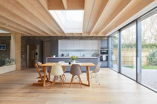 Weybridge House by Wilkinson King Architects. Image © Sarah Hogan.