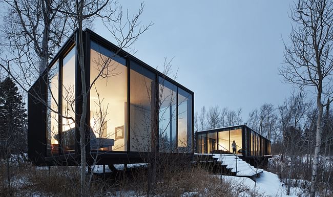 Weekend House, Schroeder, MN by Snow Kreilich studio