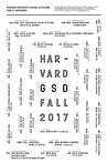 Get Lectured: Harvard GSD, Fall '17