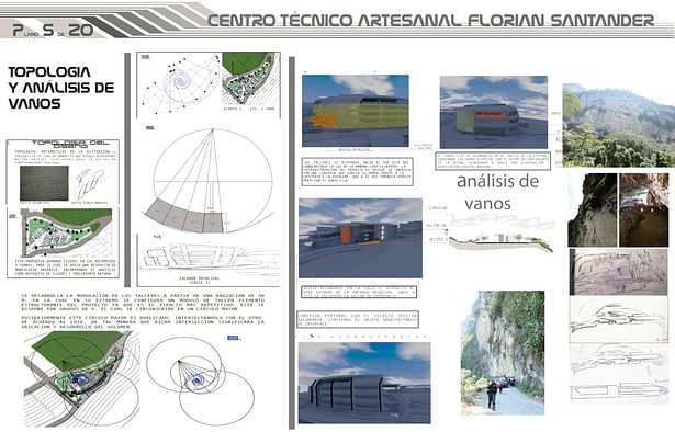 Conceptual Analysis of an artisan centre - november 2016 - adobe illustrator