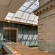 The bridge leading into the upper level galleries of the new Margaret M. Walter Wing.