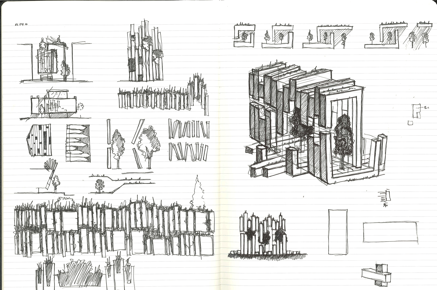 Conceptual sketches