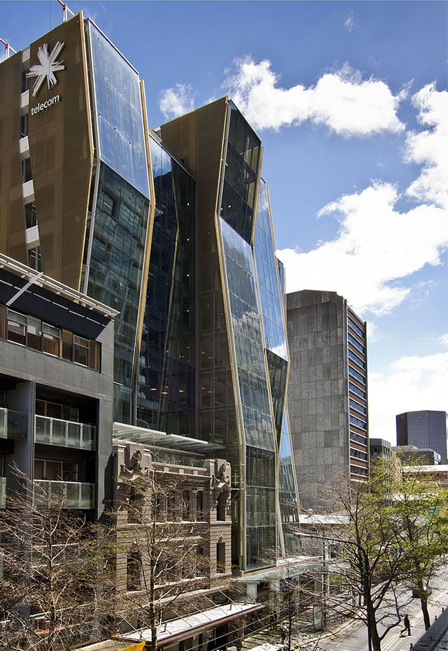 Telecom Central, Wellington, by architecture+ (Photo: Paul McCredie)