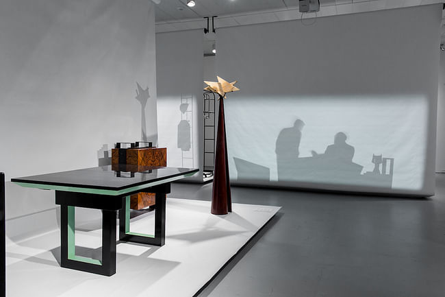 Installation view of the exhibition Pierre Chareau: Modern Architecture and Design, November 4, 2016 – March 26, 2017, at The Jewish Museum, NY. Exhibition design by Diller Scofidio + Renfro. Photo courtesy of The Jewish Museum.