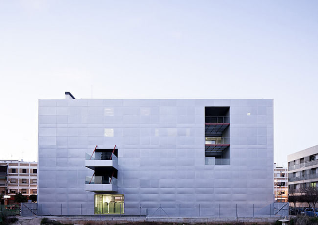 Education Center for the University of Cordoba in Cordoba, Spain by Rafael de la-Hoz Arquitectos; Photo: Javier Callejas