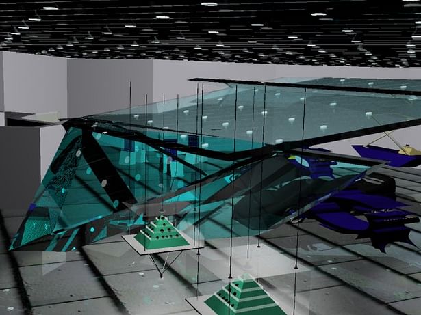 Car Exhibits with piezo electric display cages